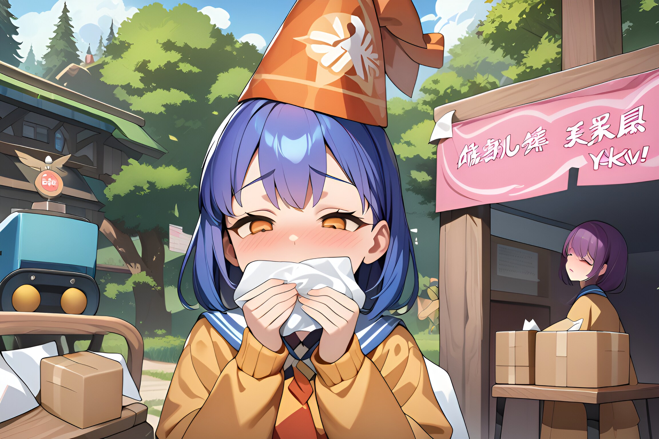 花粉のテーマパーク