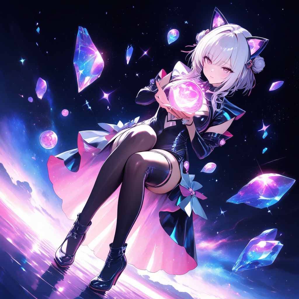 月の裏側にいる猫娘