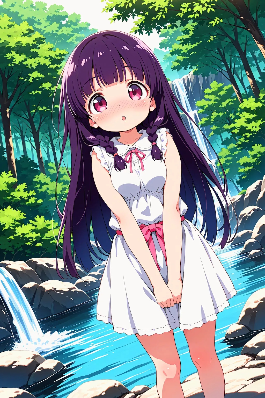 森の中のゆうこちゃん