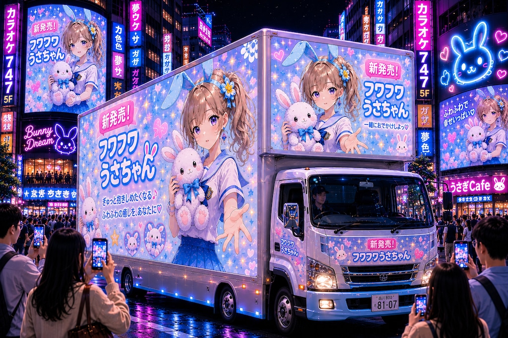 うちの子・藍璃 36【街中が、うさ色に染まる夜】