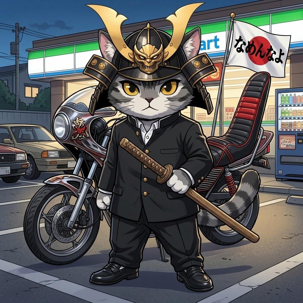 なめ猫侍