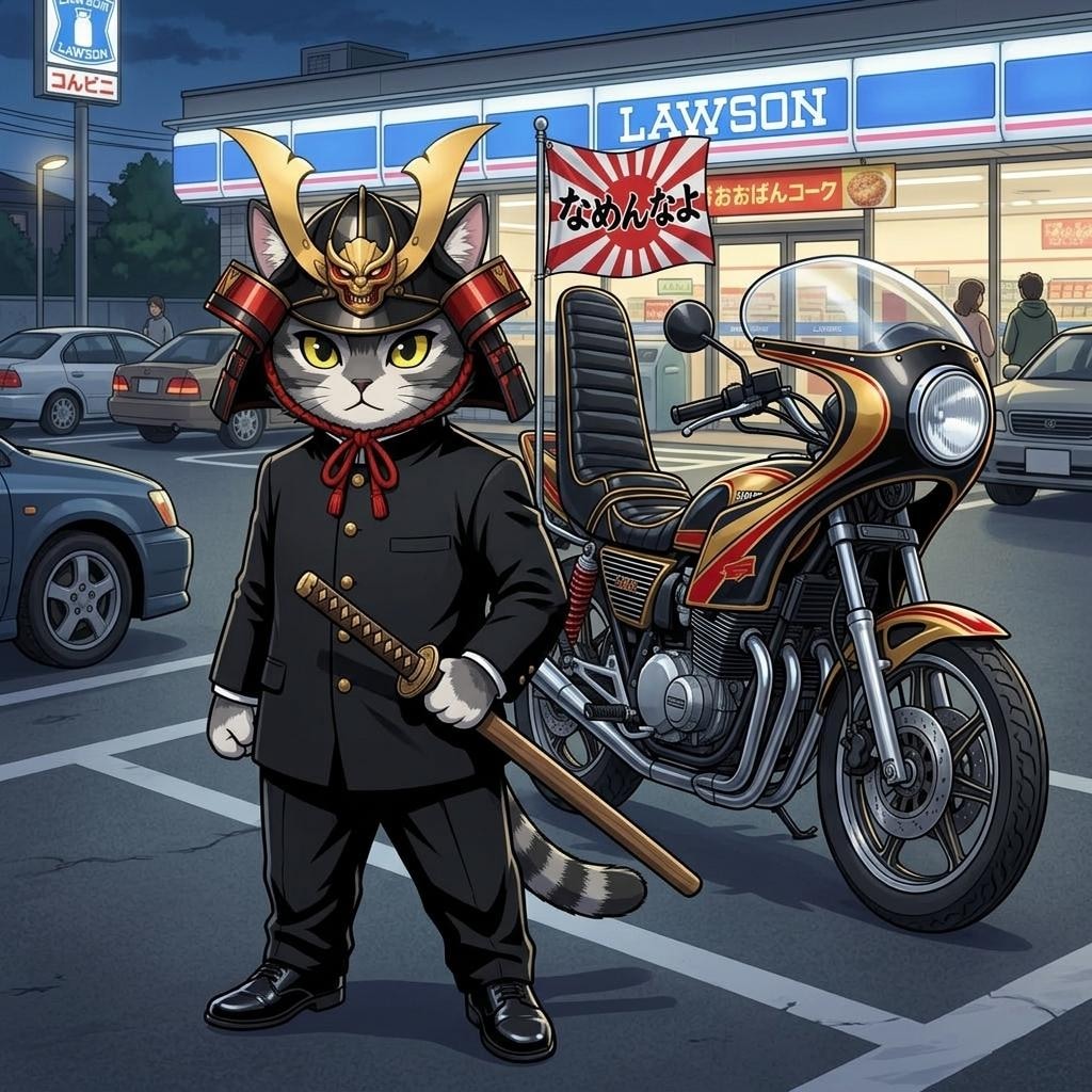 なめ猫侍