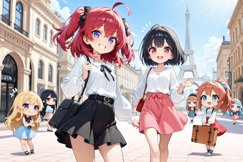 今日は海外団体旅行の日