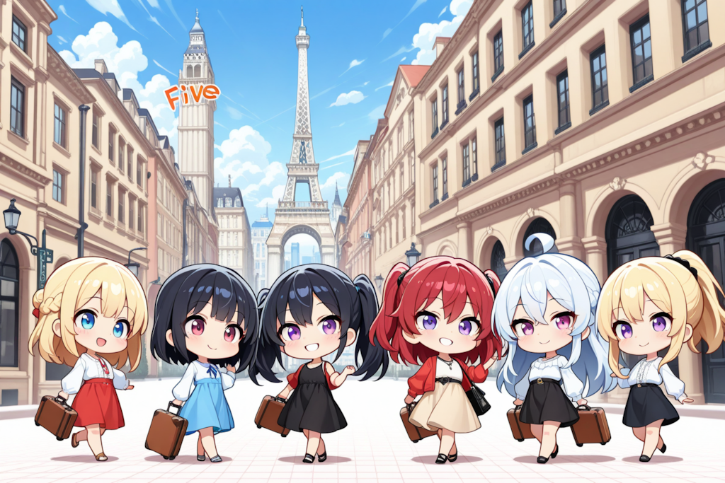 今日は海外団体旅行の日