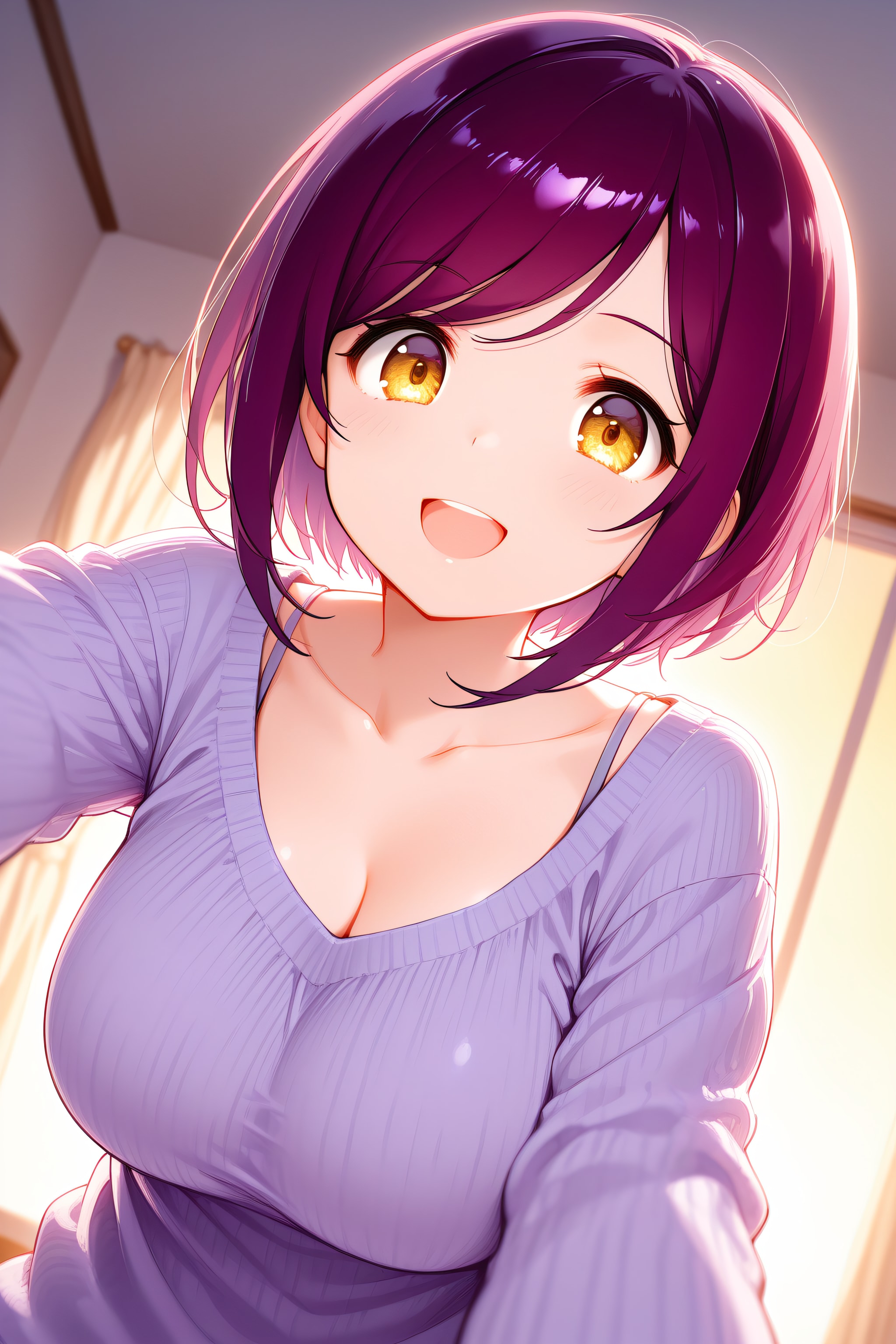 こんばんは（挨拶メイドの芽衣ちゃん）