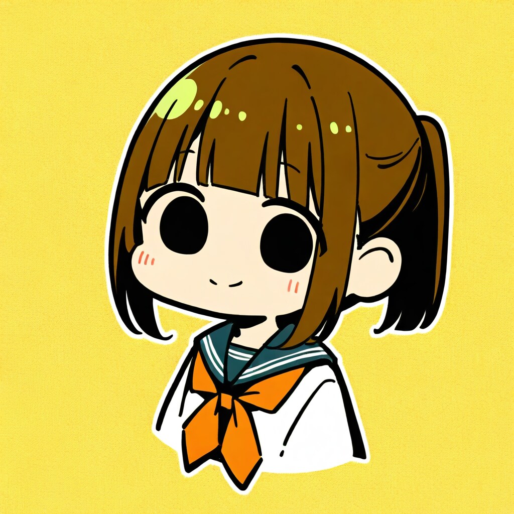 チビポニテ女学生 | の人気AIイラスト・グラビア