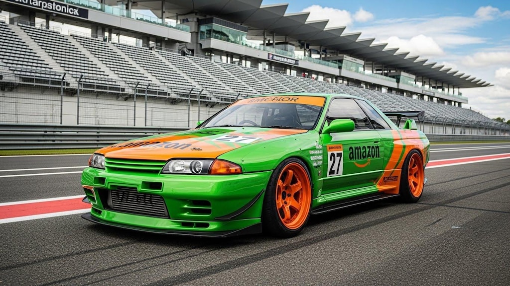 amazon R32GT-Rレーシングカー