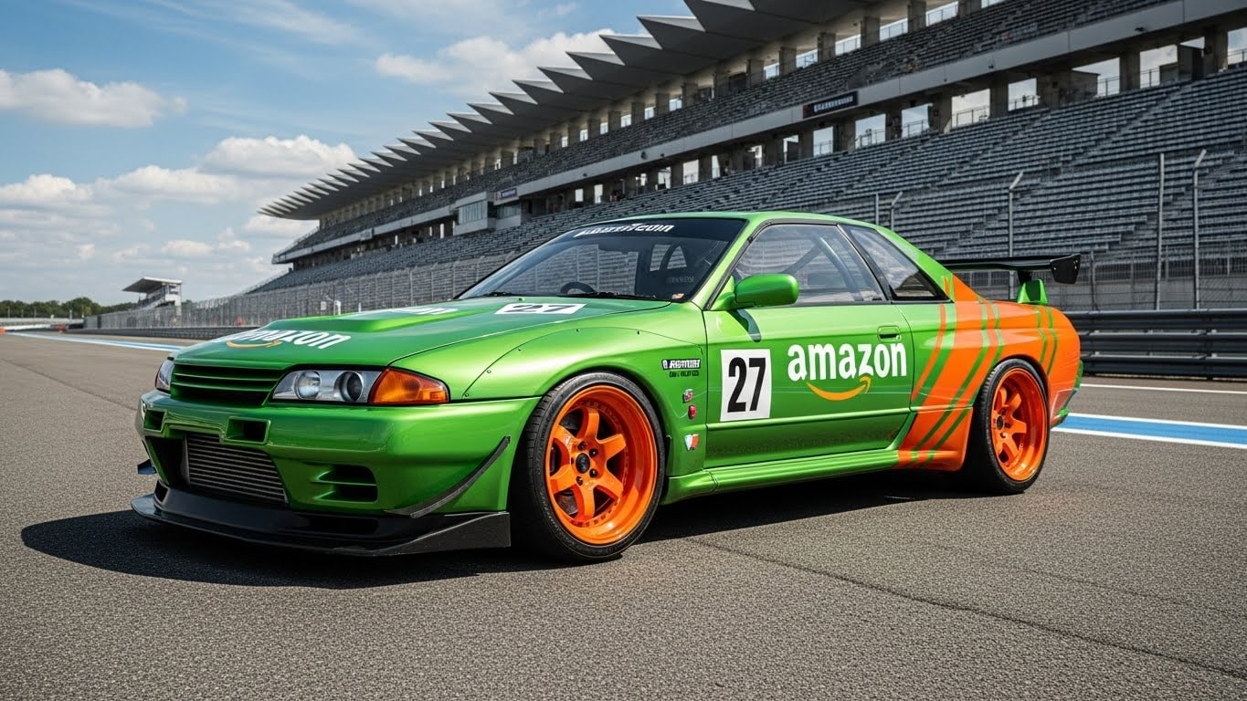amazon R32GT-Rレーシングカー | の人気AIイラスト・グラビア