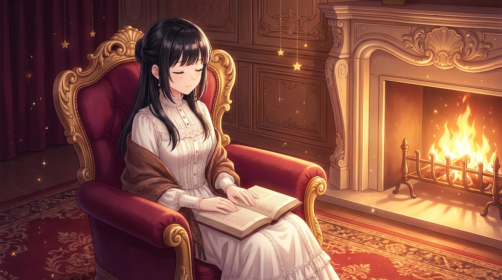 炉火静読黒髪譚