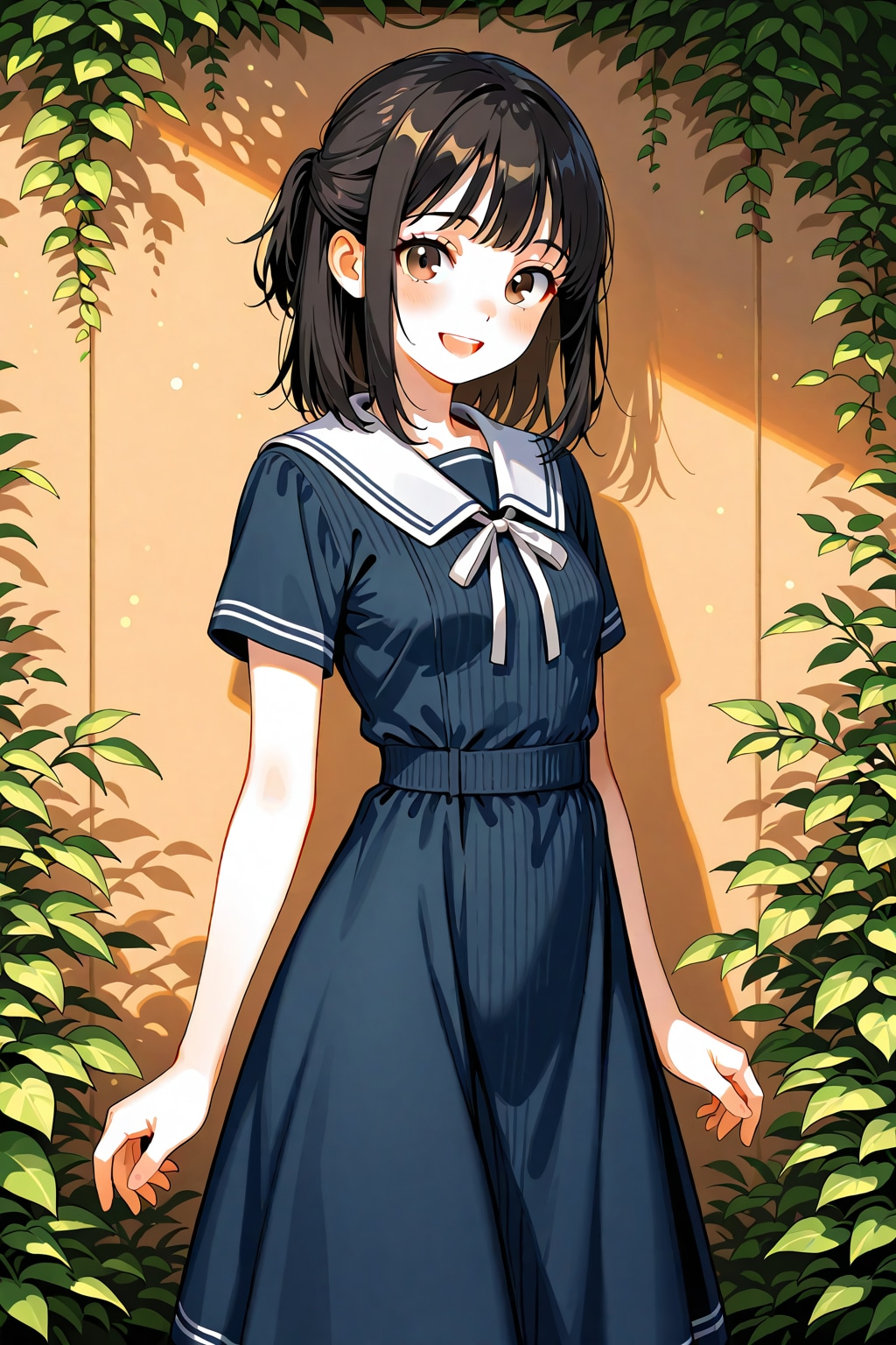 夏はワンピース