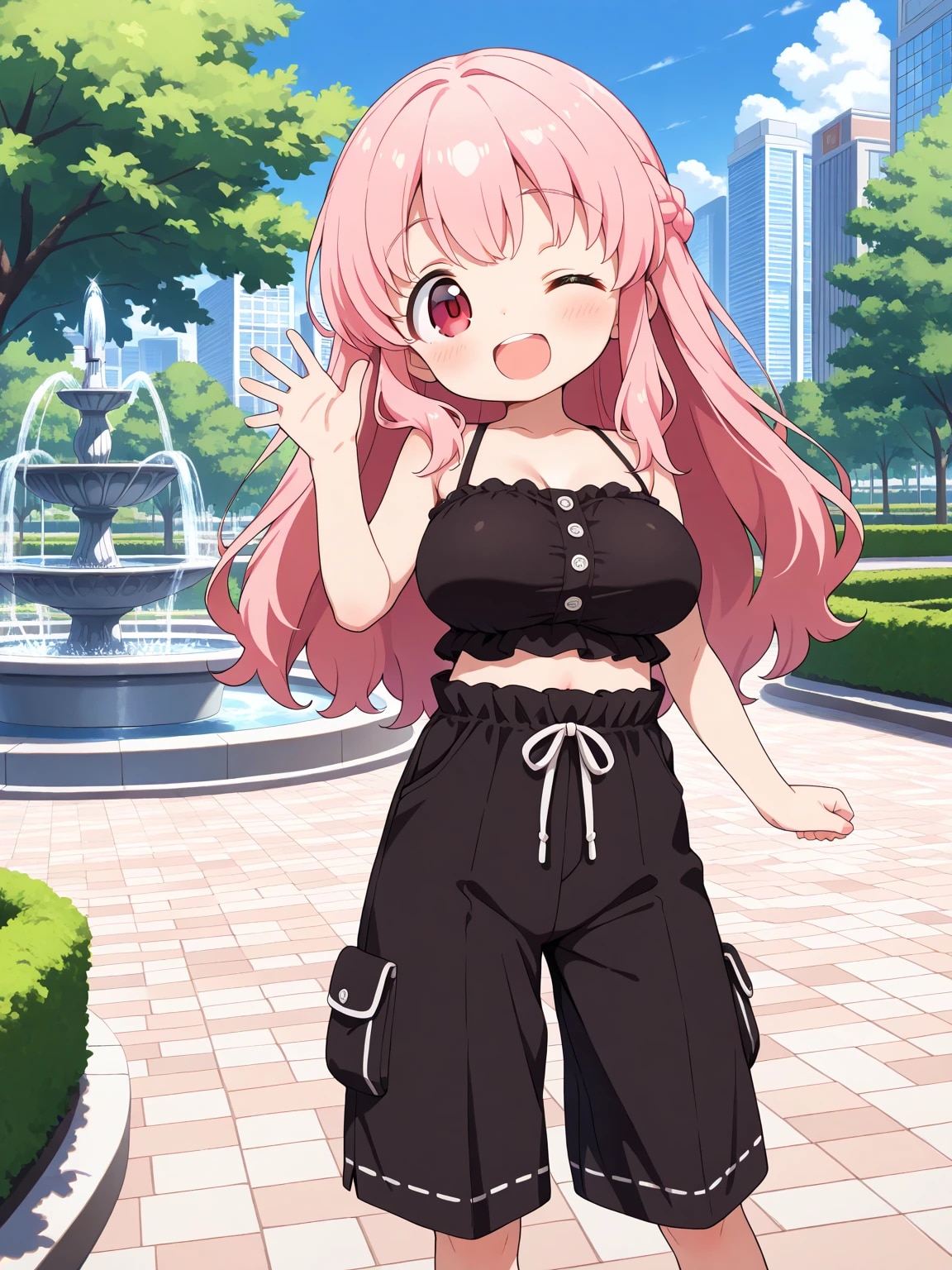 りなちゃんの夏コーデ | の人気AIイラスト・グラビア