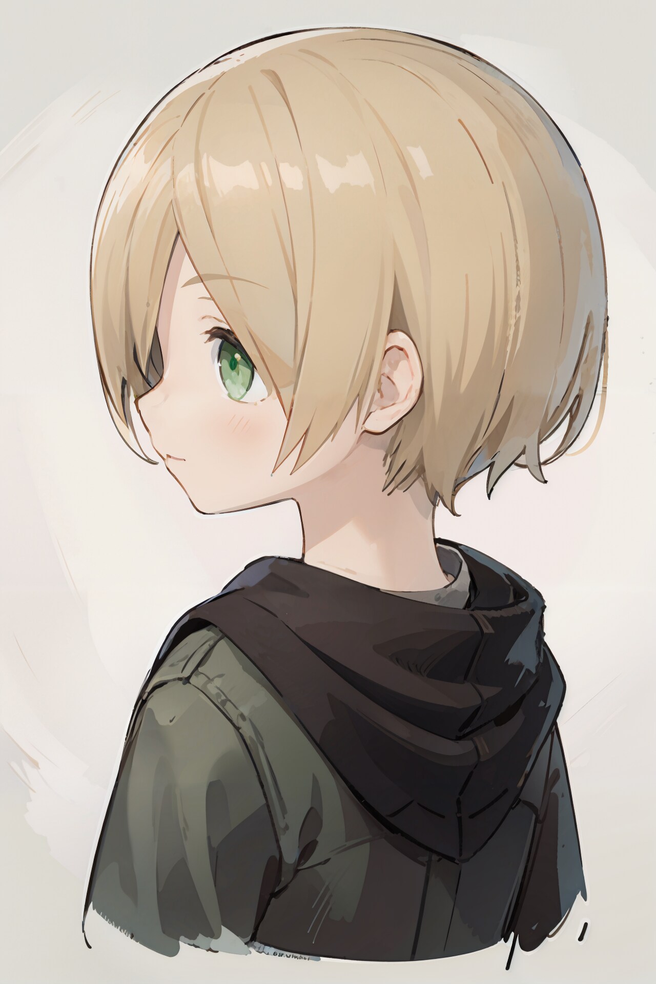 横顔
