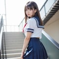 女子高生のパンちらを楽しんでたらバレてた 5枚目