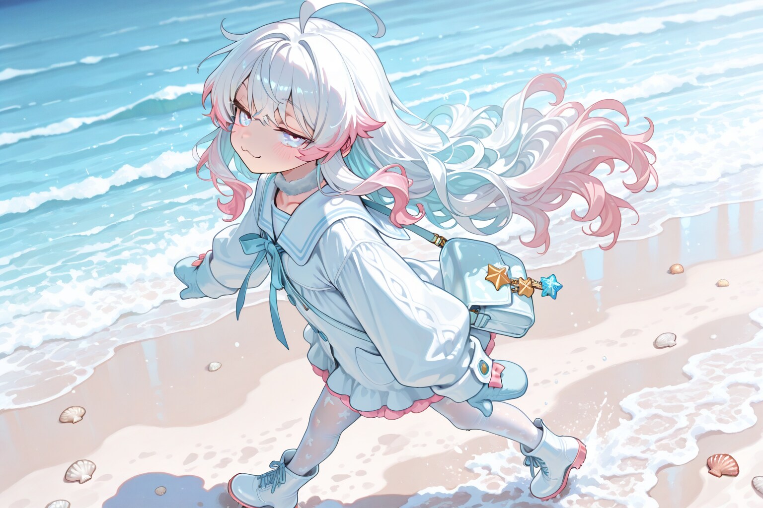 朝のおさんぽ。