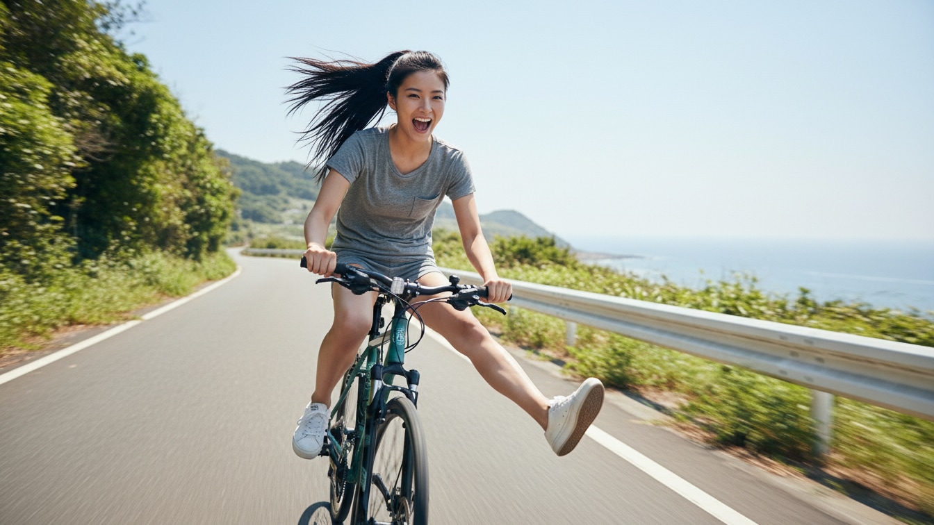 サイクリングの風 | の人気AIイラスト・グラビア