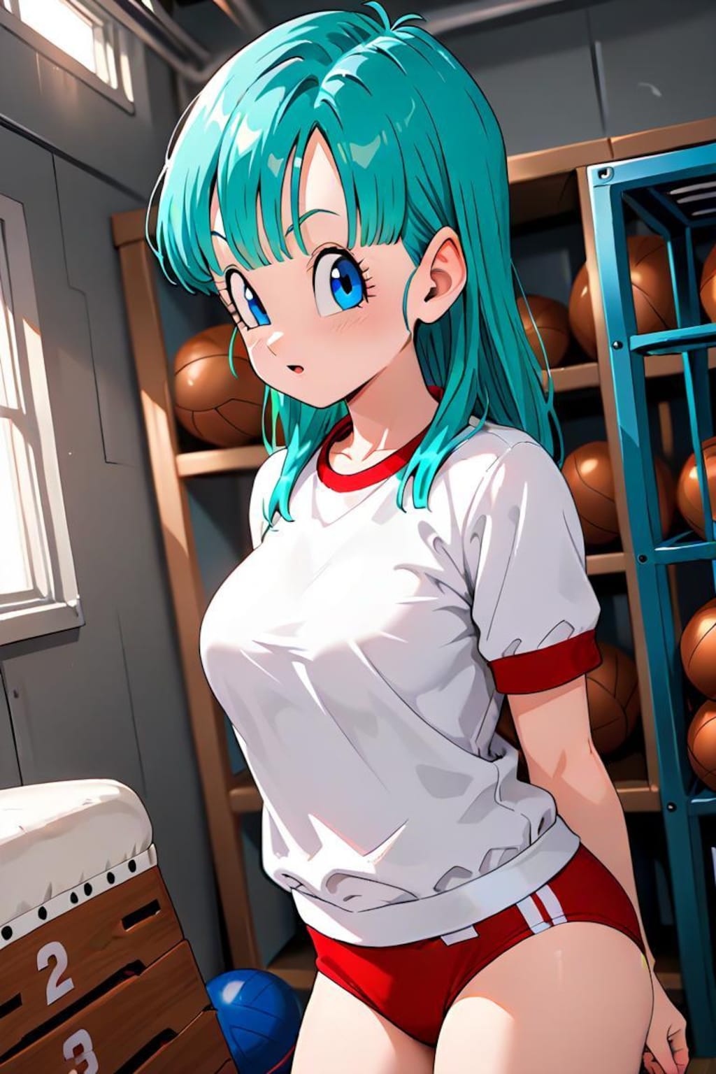 ブルマがブルマを履いている