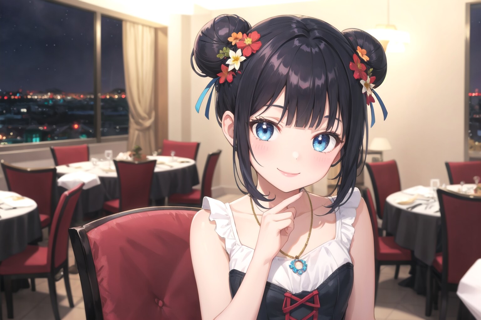 おだんごちゃん🍡とディナー🍽️✨