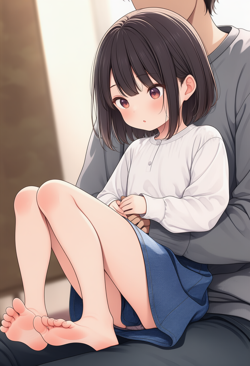 260413_スキンシップ黒髪少女