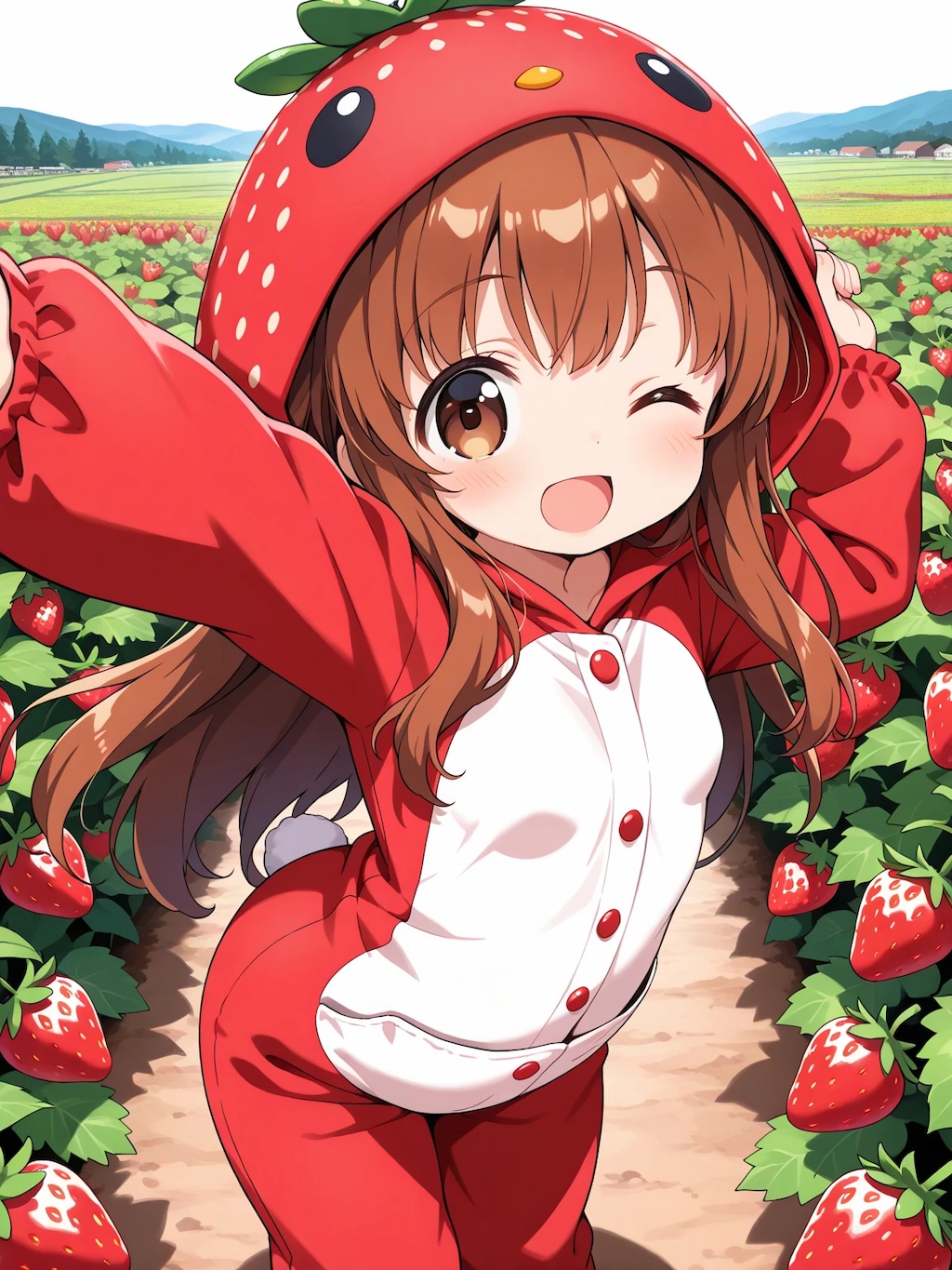 いちごぐみがいちご畑でいちごになっちゃった！？