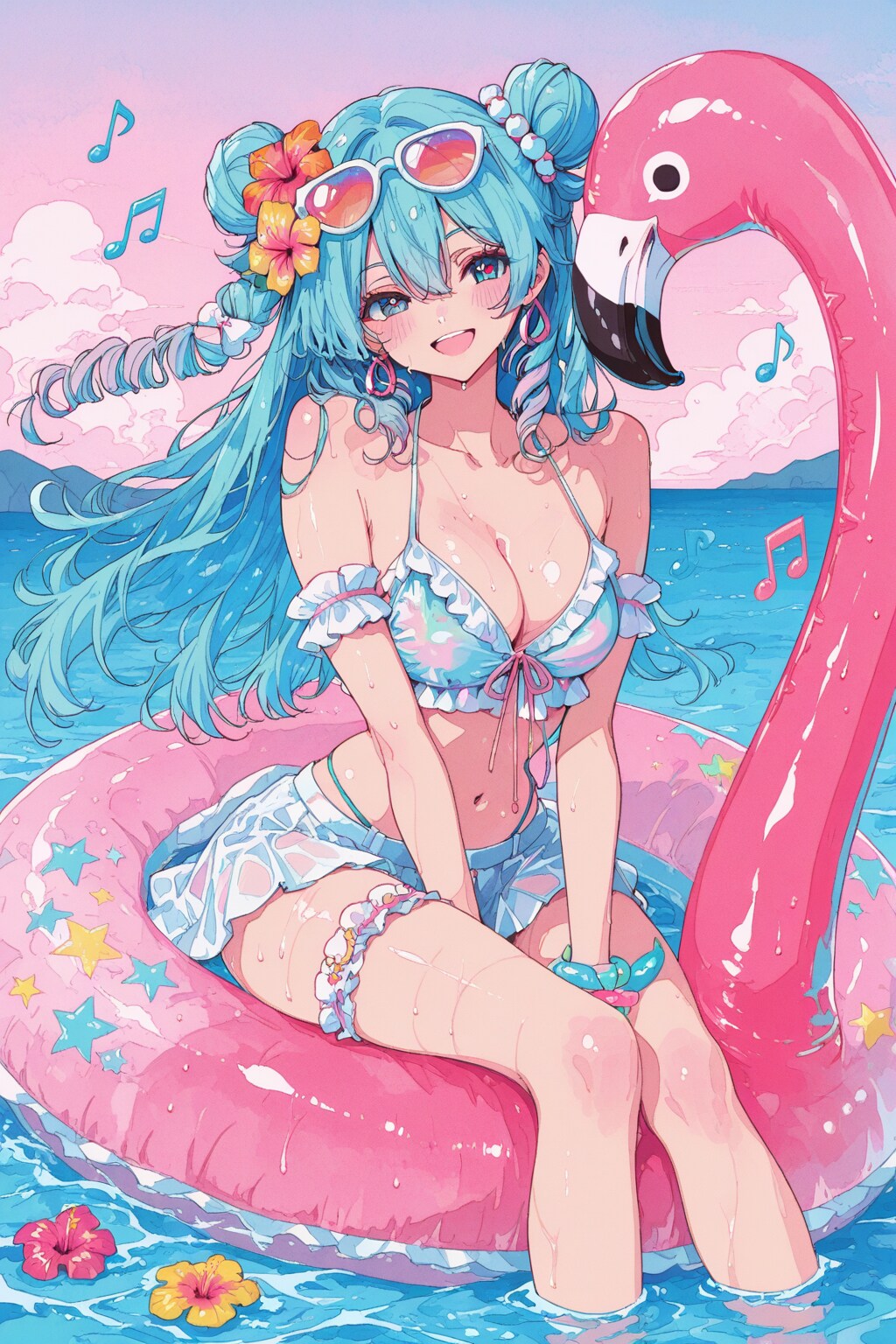 常夏トワイライト、きみとぷかぷか夢心地フロート 🌊✨