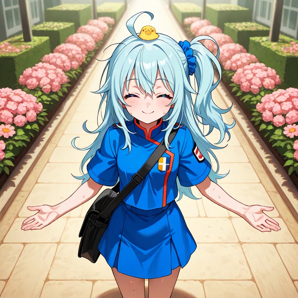 (頭上縛り)134.「こ」→「コクリコ」Hiroqono(ひろこの)