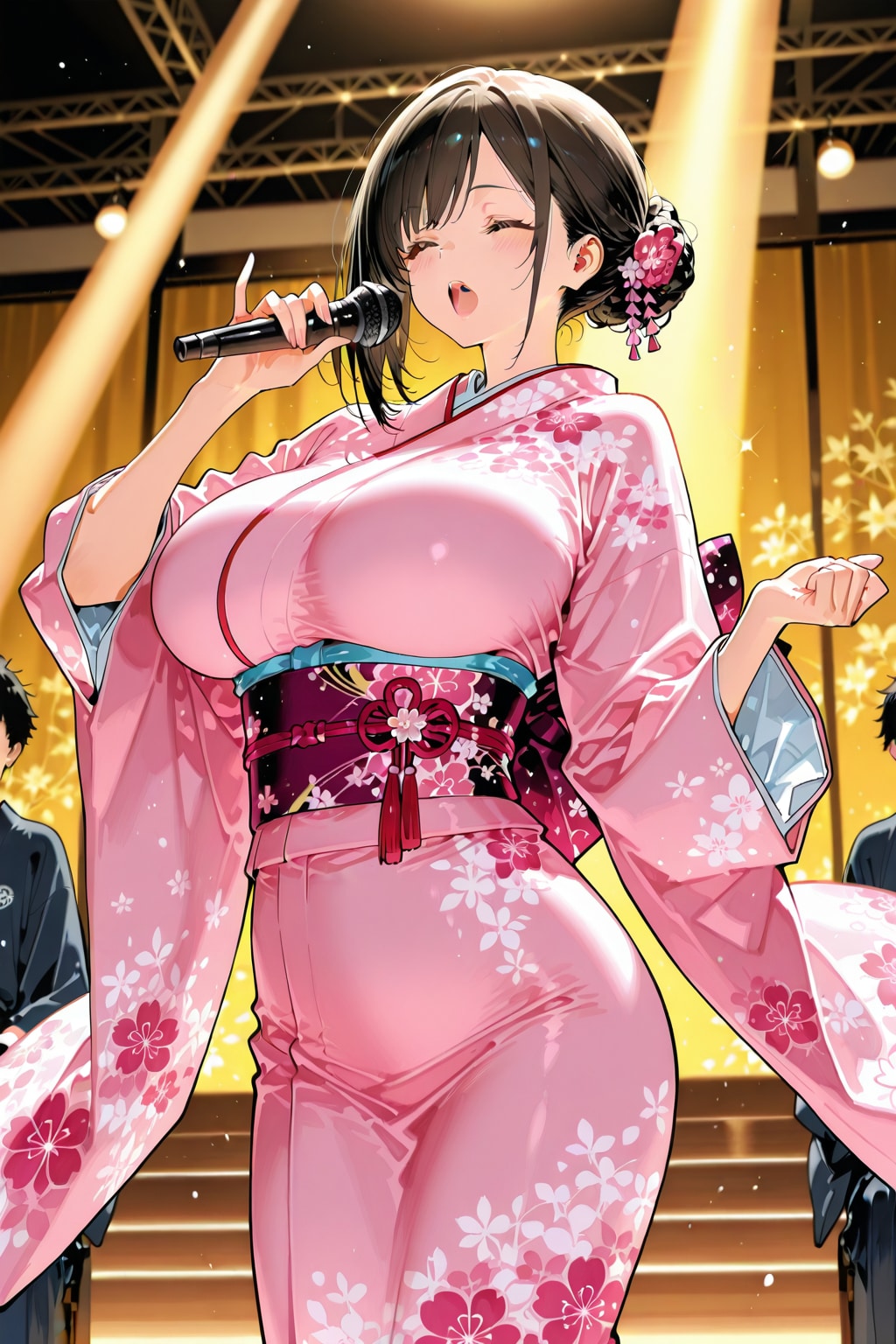 のど自慢の日。