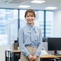 ワイドパンツ女子002 7枚目