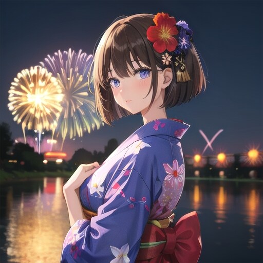 着物 | の人気AIイラスト・グラビア