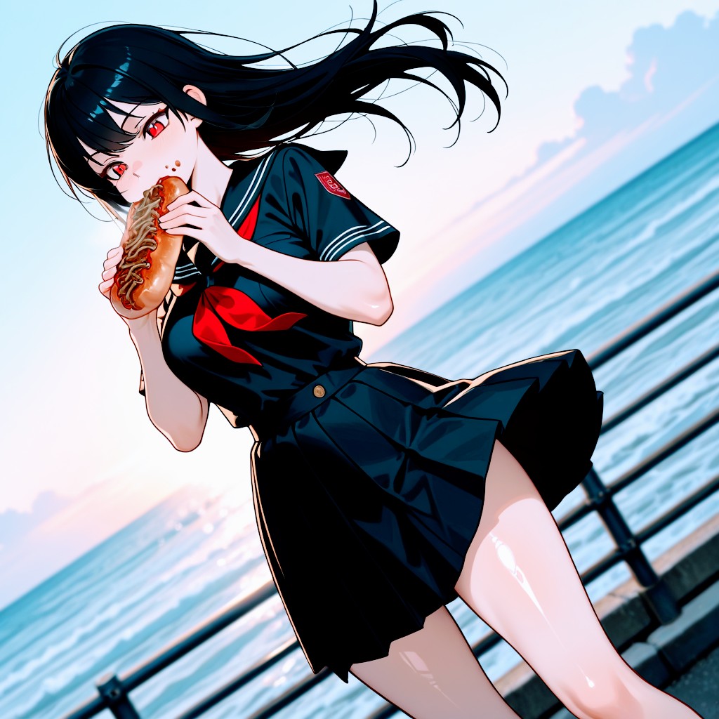 MOKA ワイルド食い惣菜パン | の人気AIイラスト・グラビア