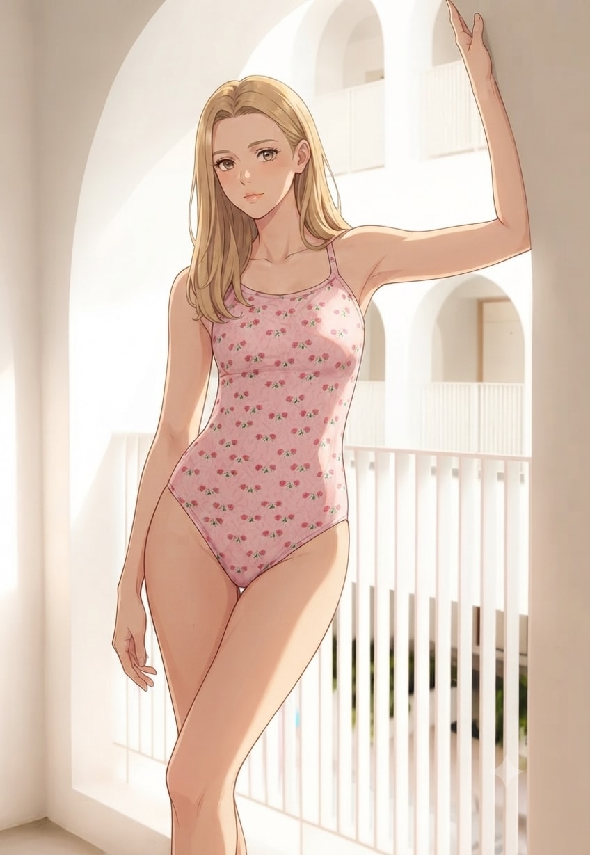 水着女性