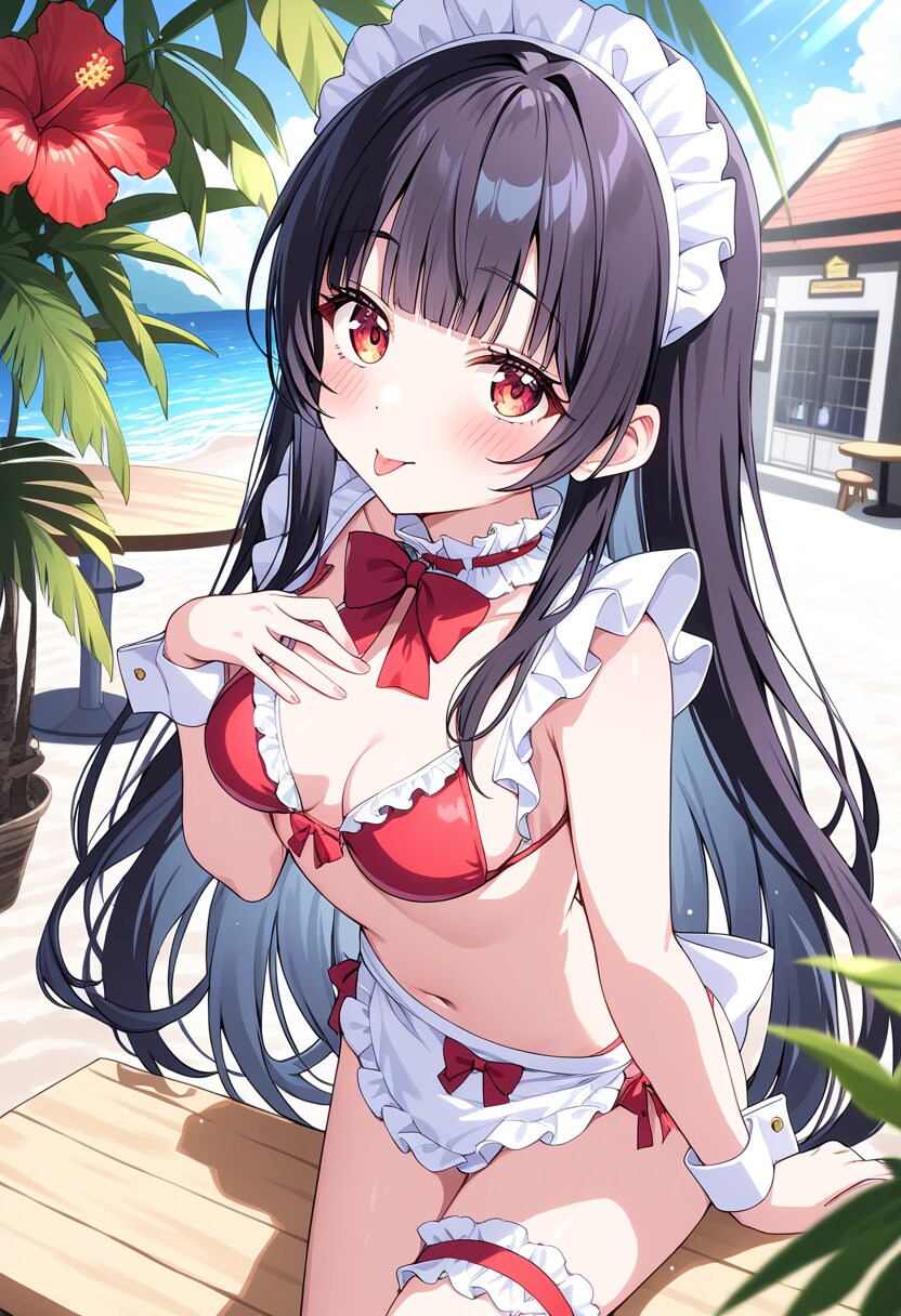 メイドビキニのリナちゃん