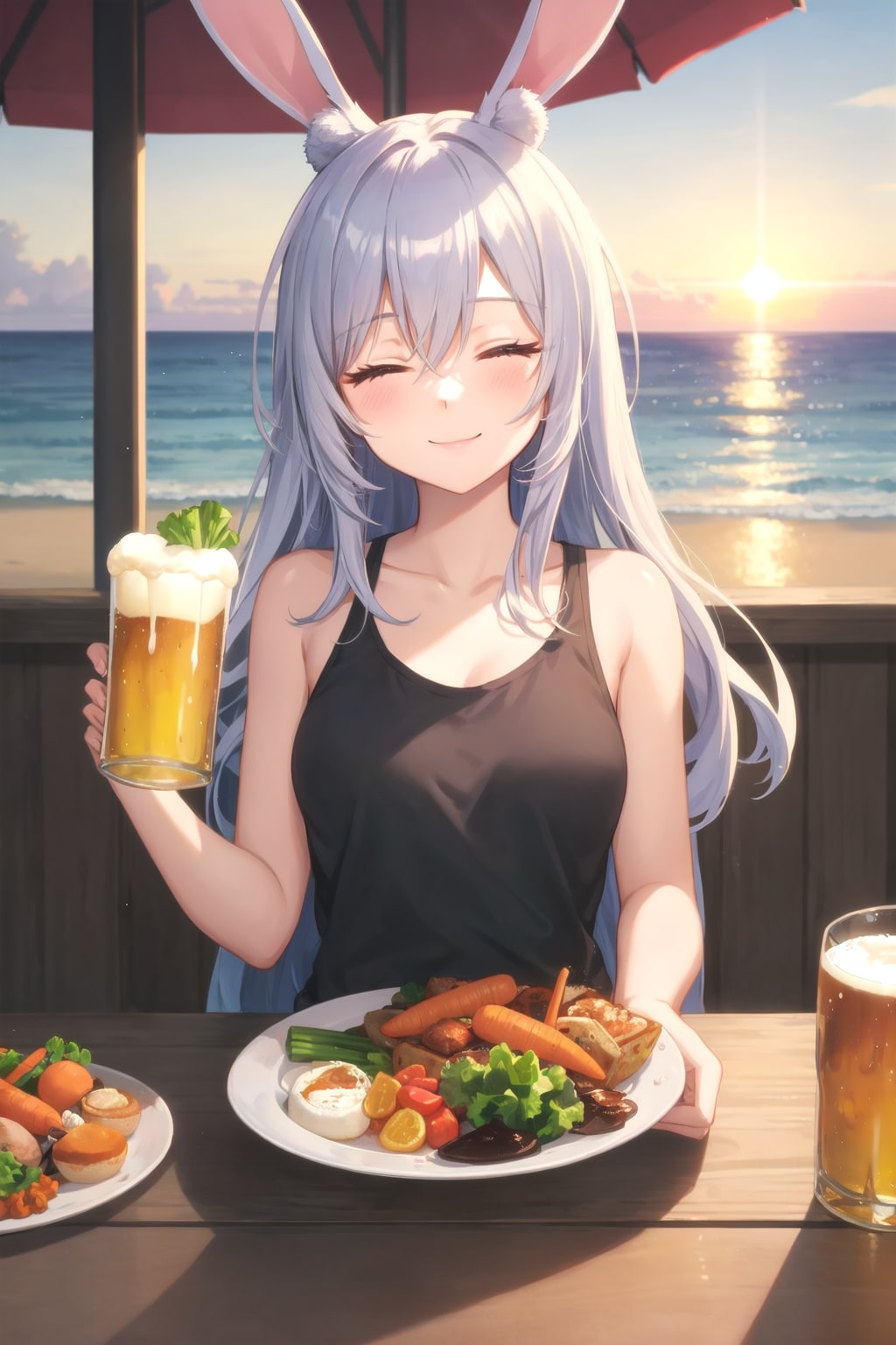 ほろ酔いのうさ耳さん