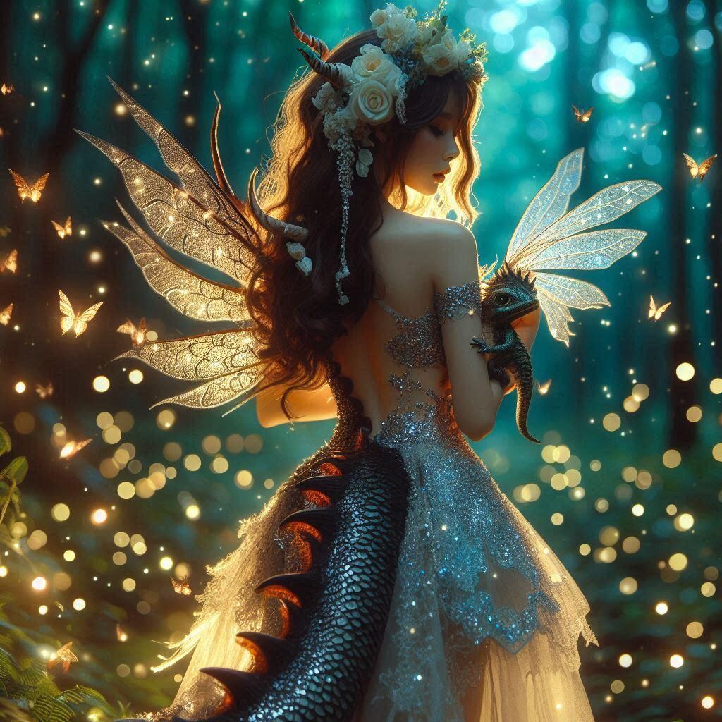 竜と妖精のハーフ