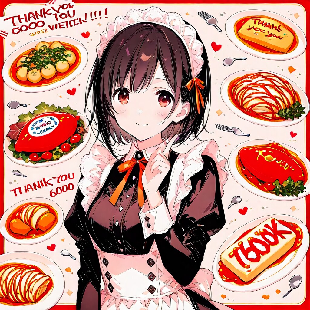 6000いいね到達記念