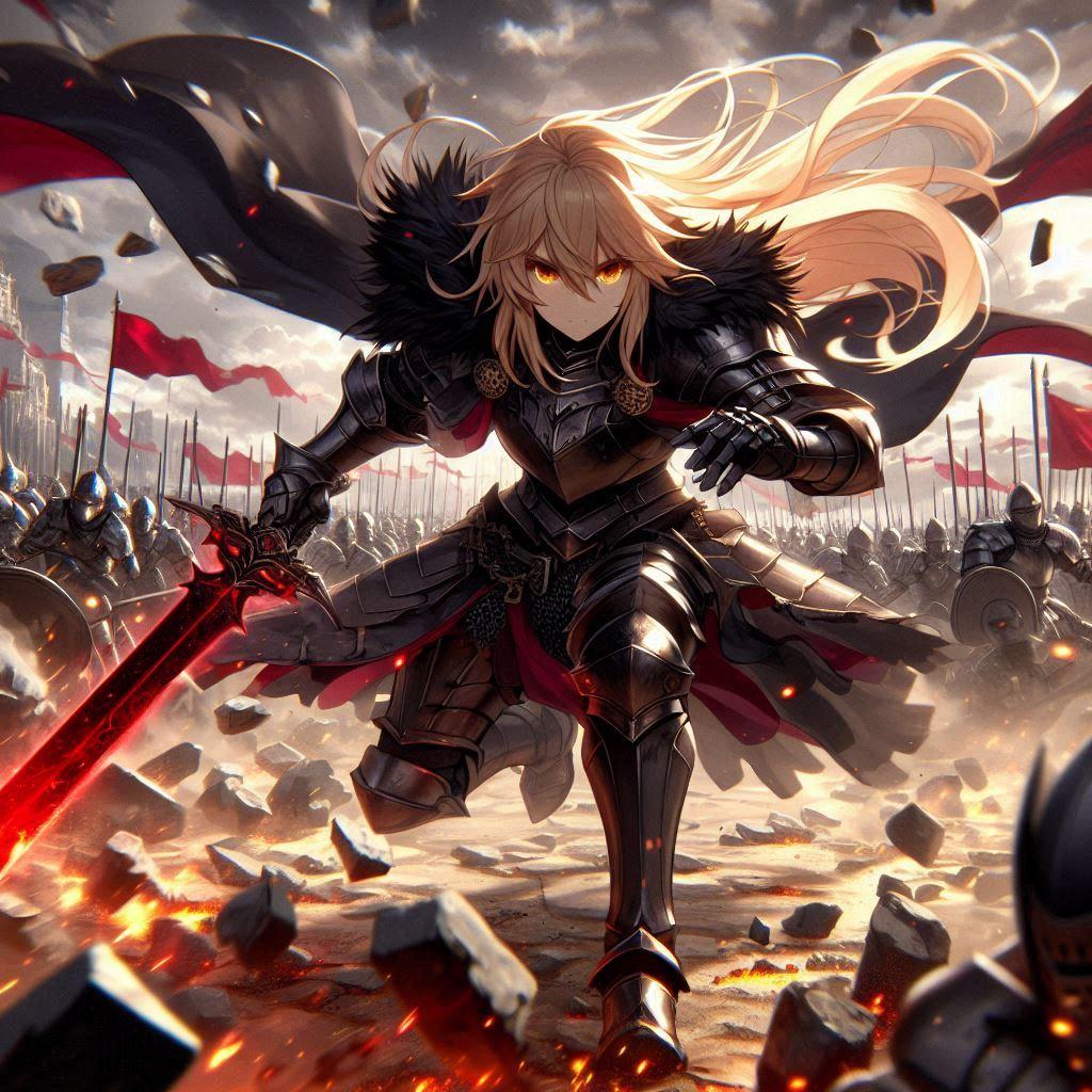 ブロンドの女騎士さん412 | の人気AIイラスト・グラビア