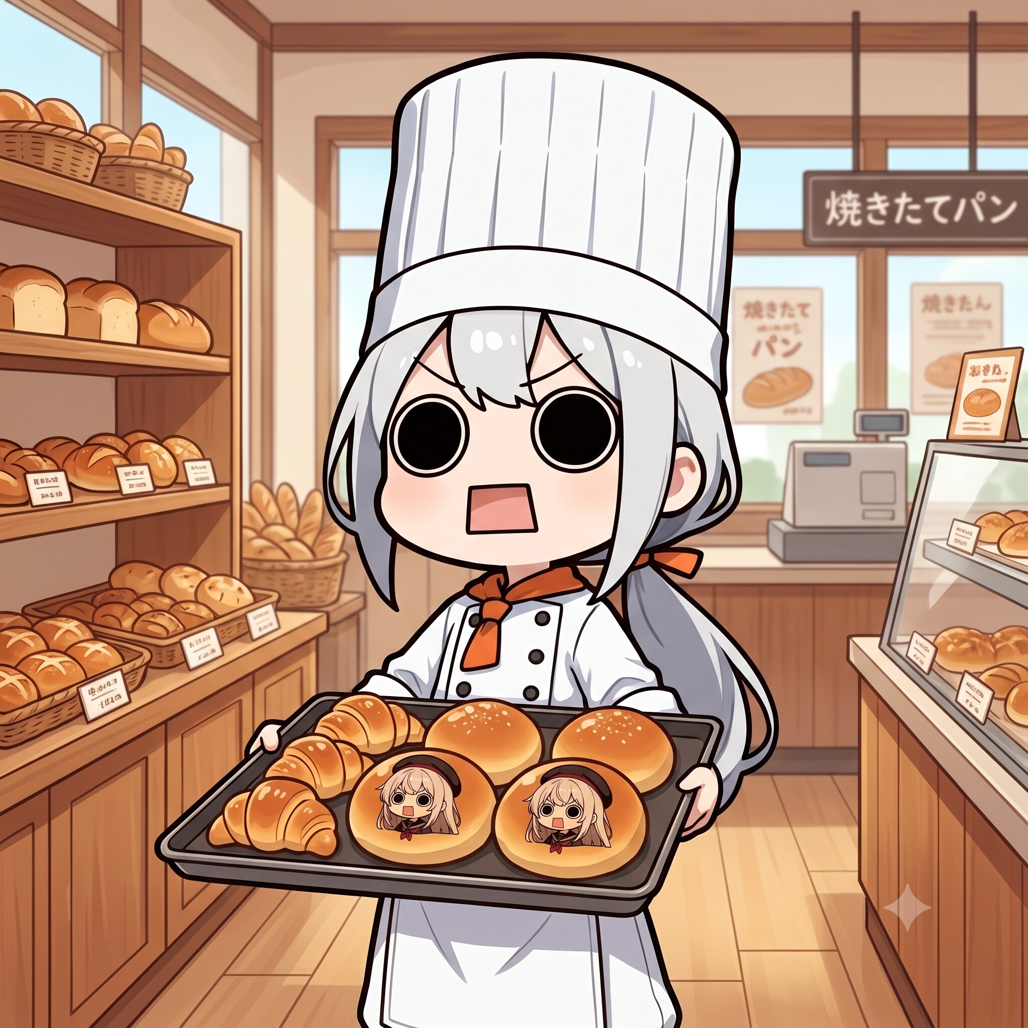 えらいこっちゃパンを運ぶえらいこっちゃ嬢