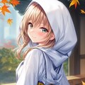 紅葉と白無垢の美少女たち 9枚目