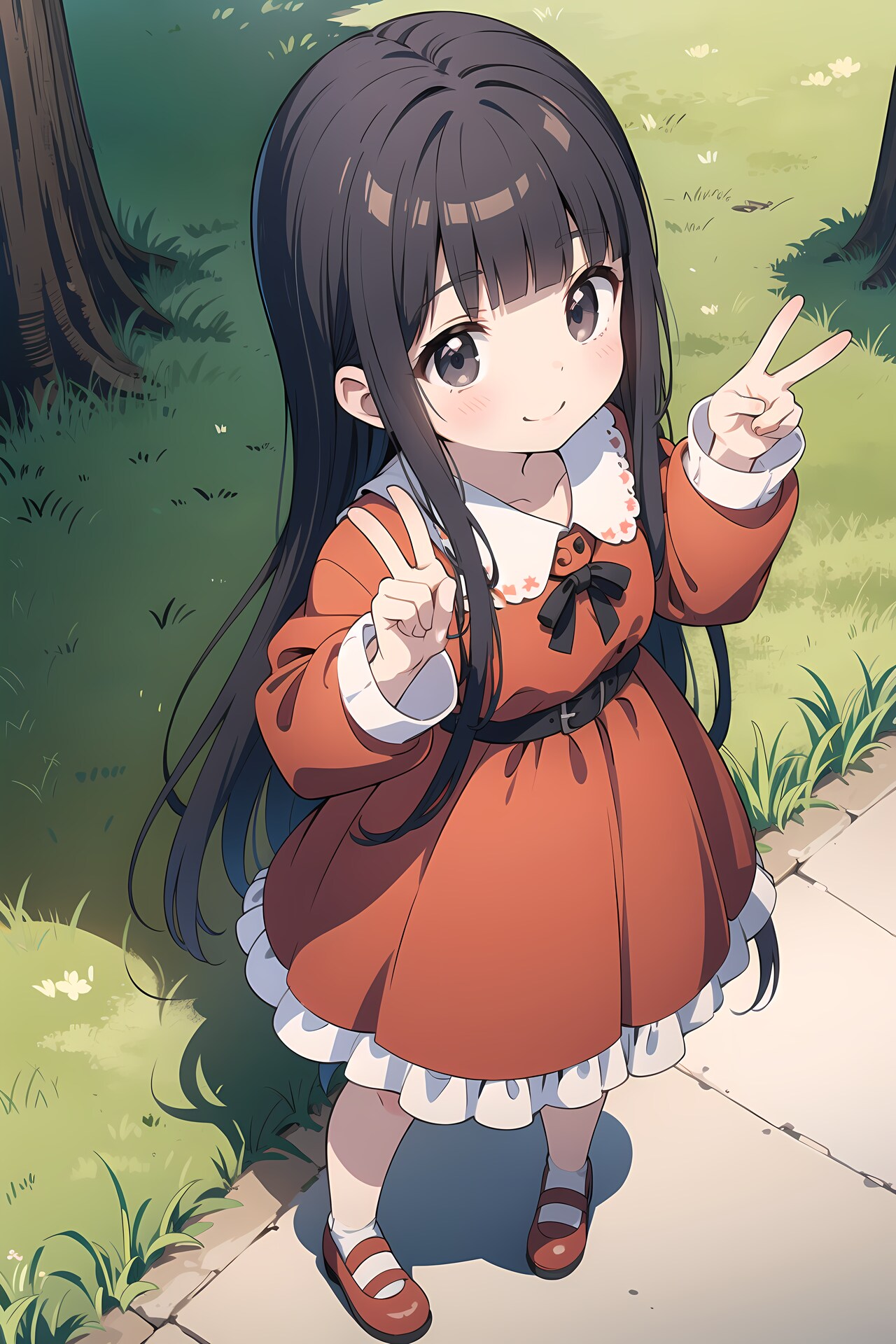 ピース！ | の人気AIイラスト・グラビア