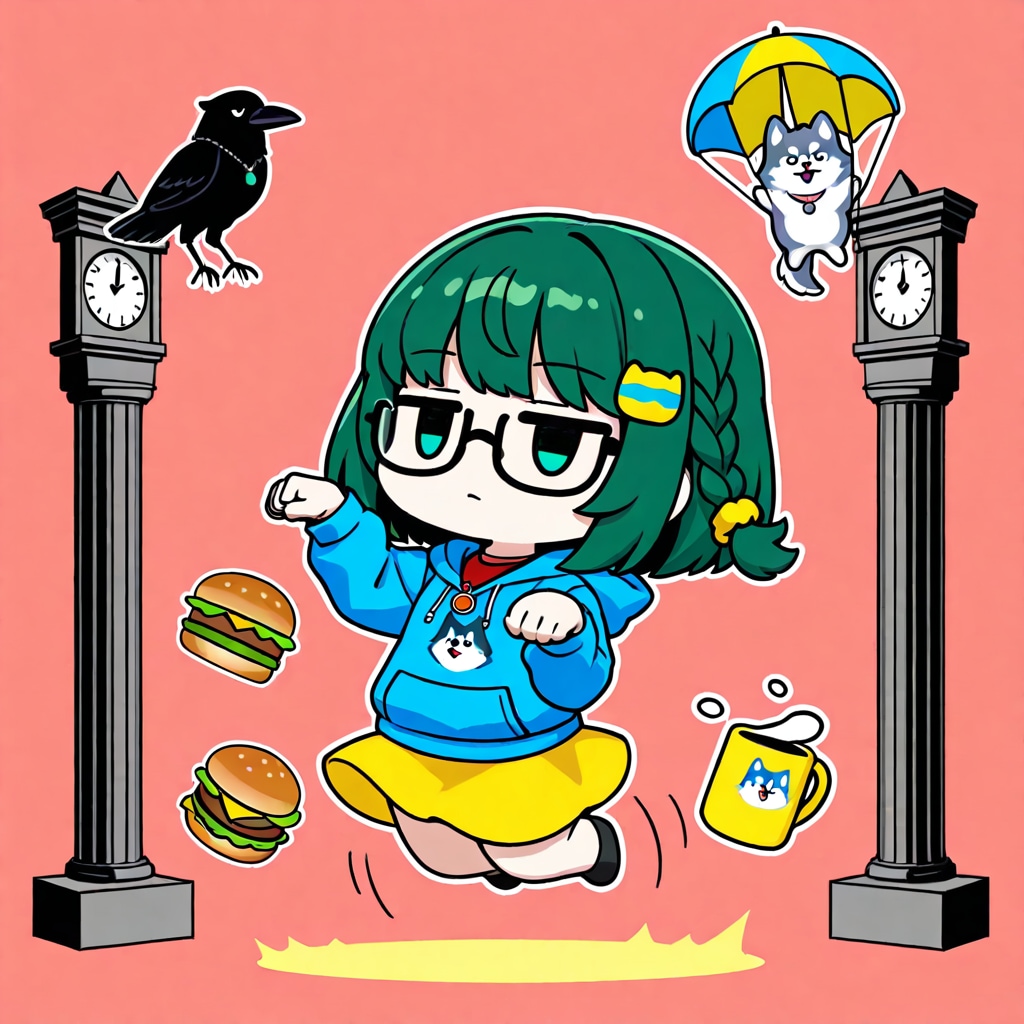 緑髪ちゃん