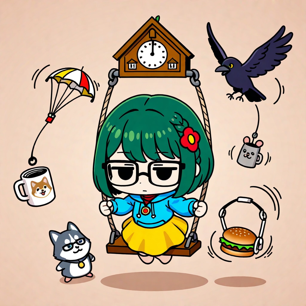 緑髪ちゃん