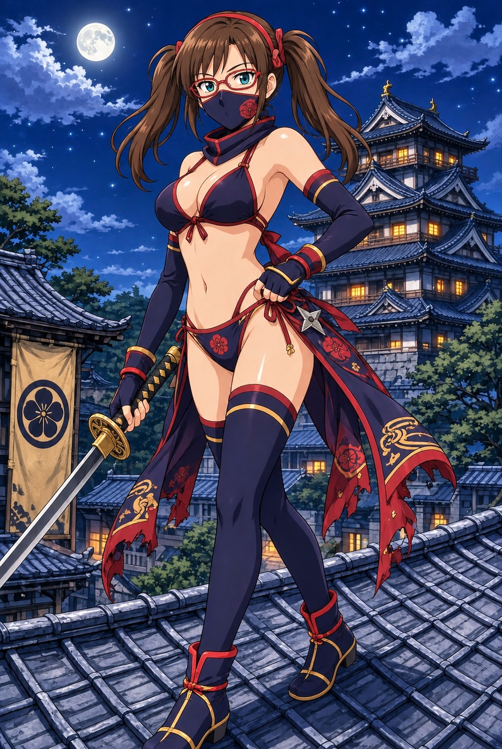 Mari makinami khe shinobi borok.