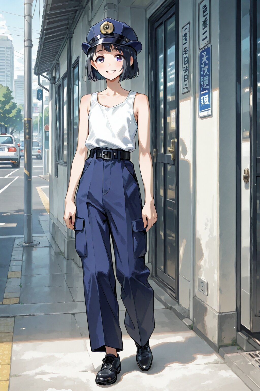かっこかわいい婦警小網すみれの日本橋パトロール