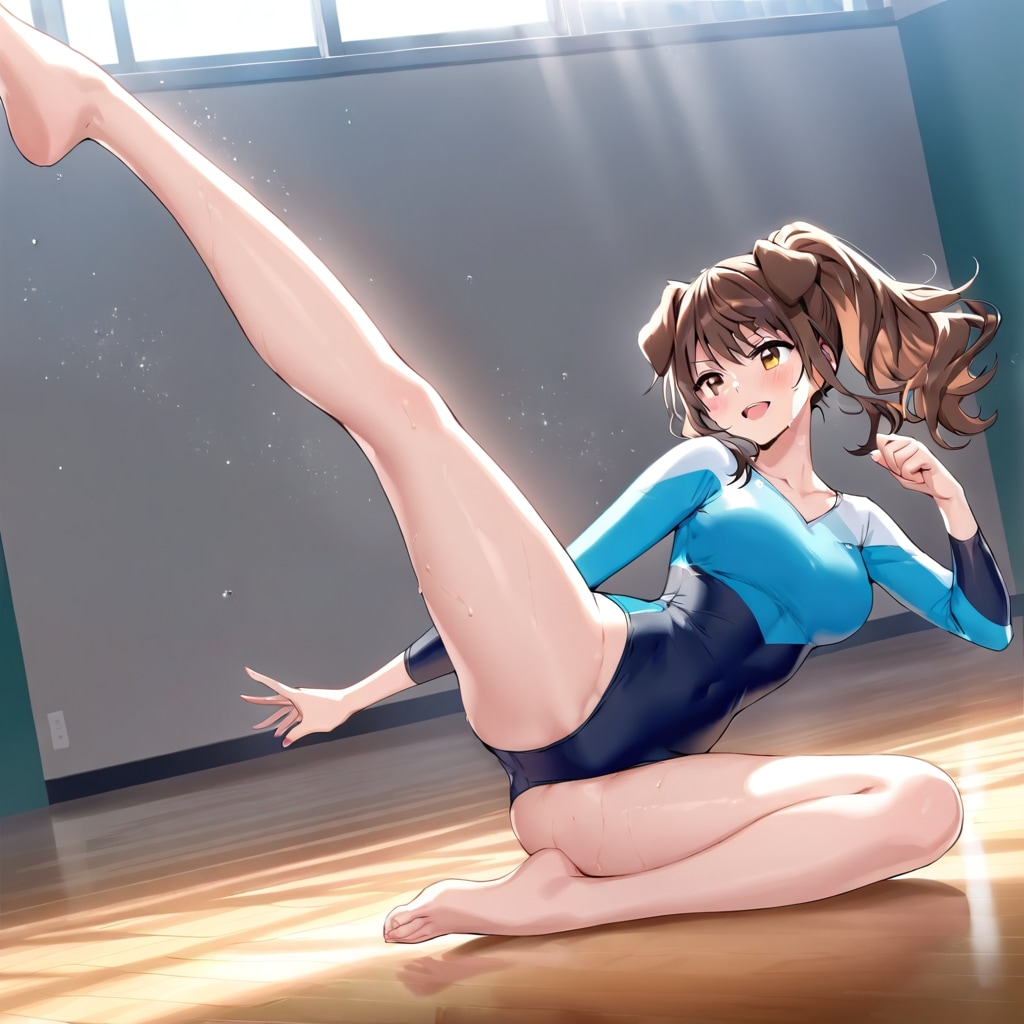 美脚レオタード犬耳さん！