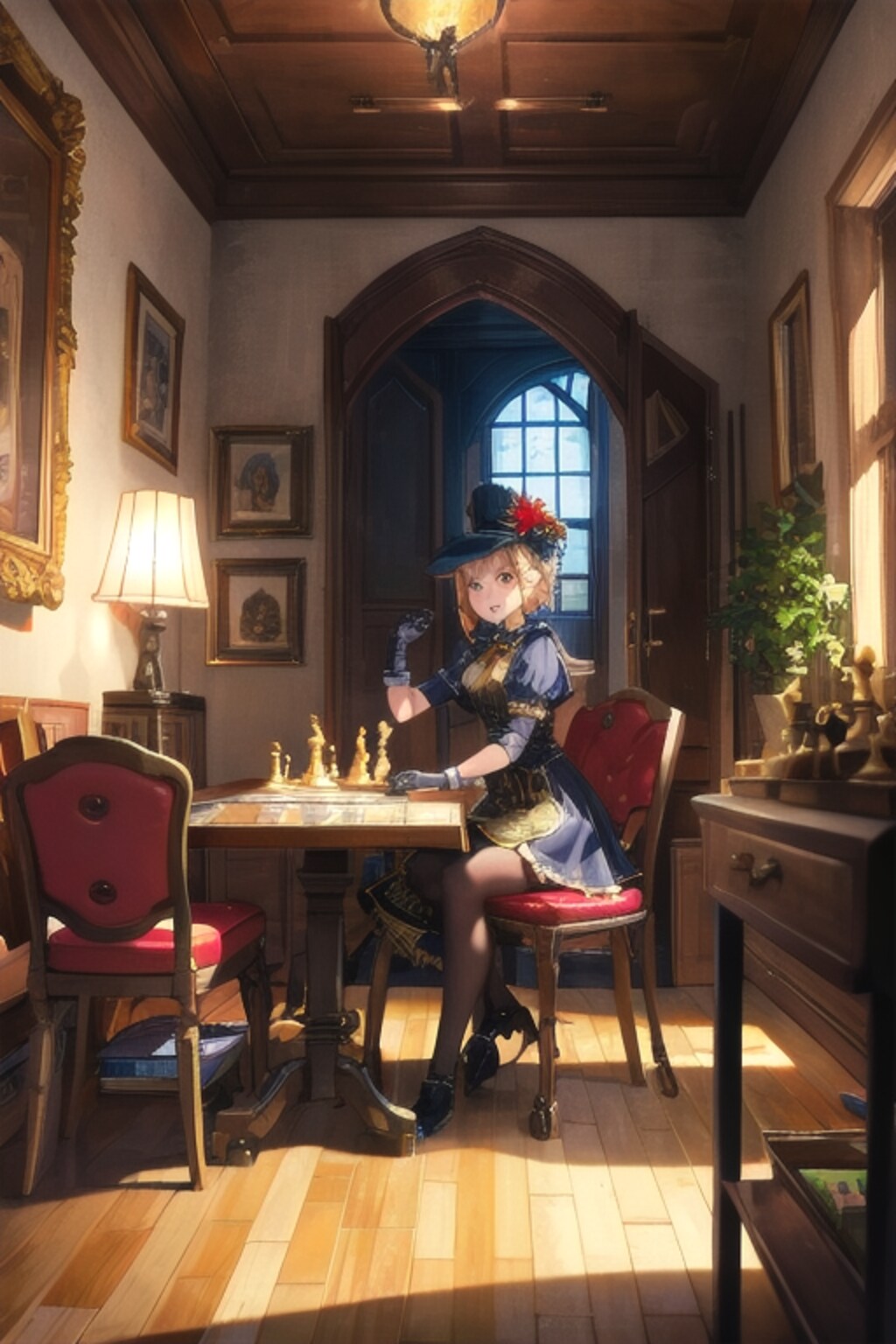 スチームパンクでも内装は普通です
