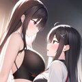 百合のスカート捲り 2枚目
