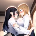 百合のスカート捲り 4枚目