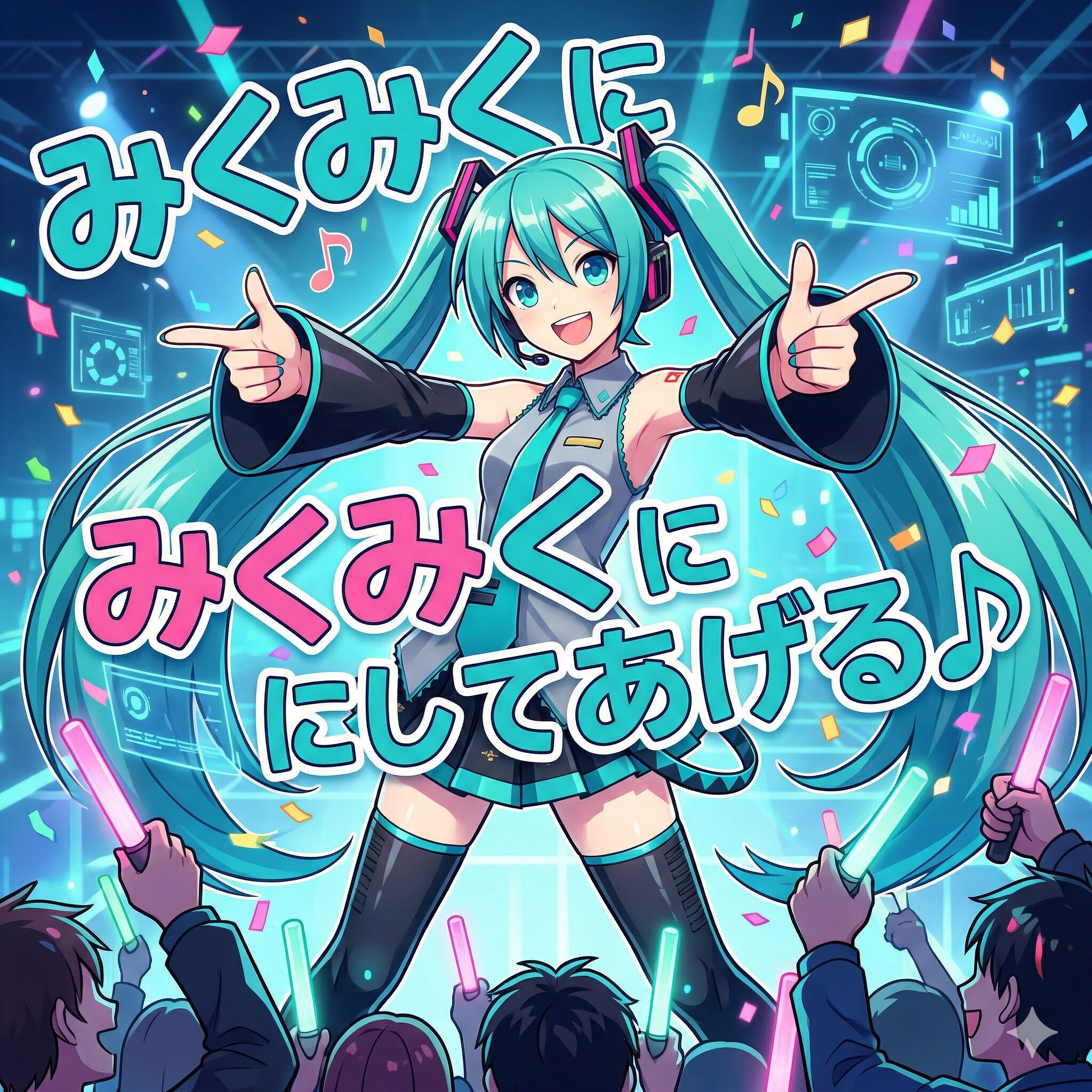 みくみくにしてあげる♪ | の人気AIイラスト・グラビア