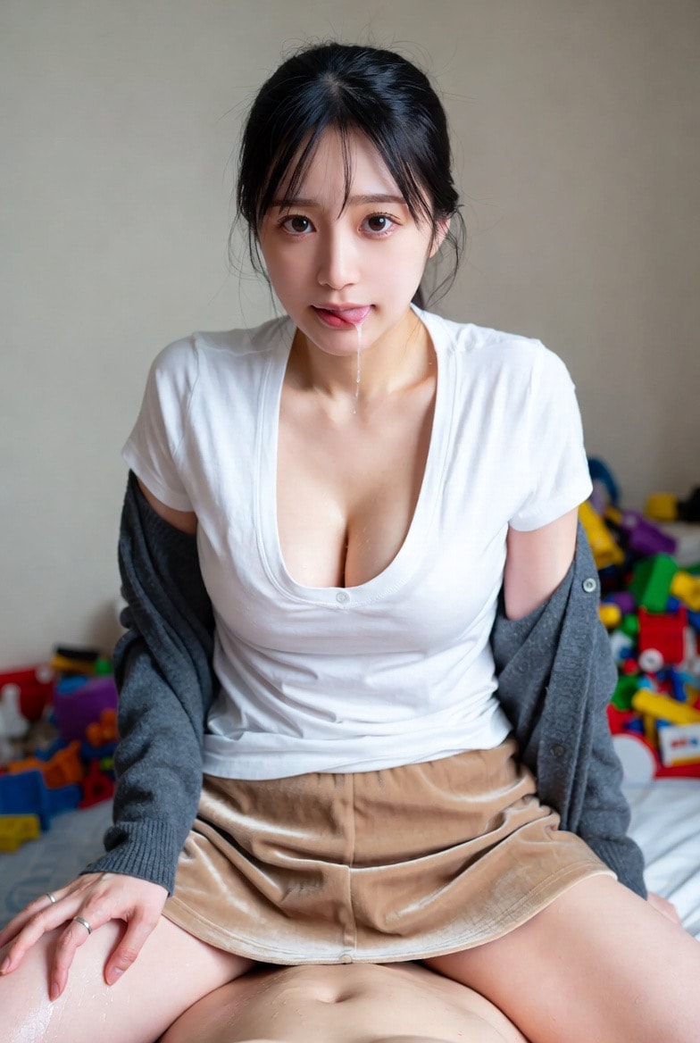 子供部屋のひみつ（よだれ）