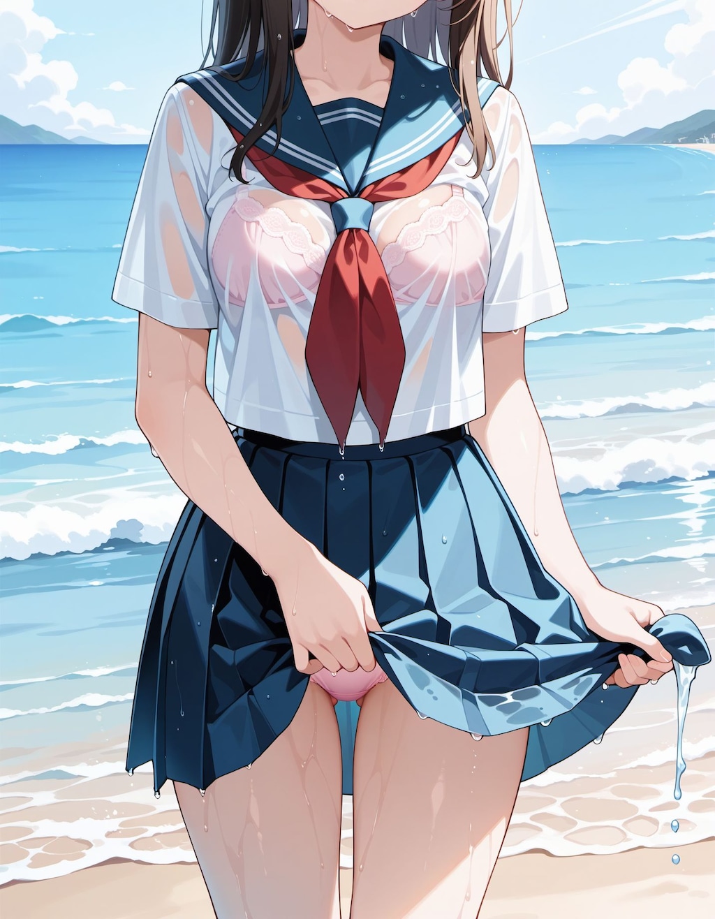 びしょぬれ