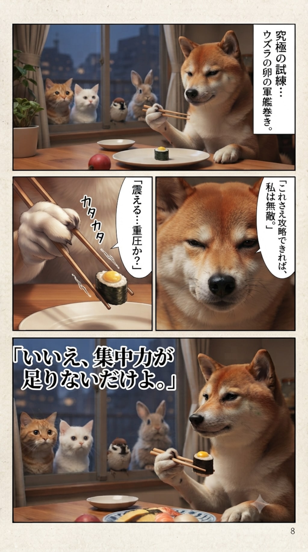 至高の箸さばき